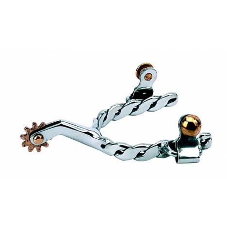 Weaver Leather Kids' Spurs With Twisted Band