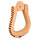 Weaver Leather Leather Covered Bell Stirrups