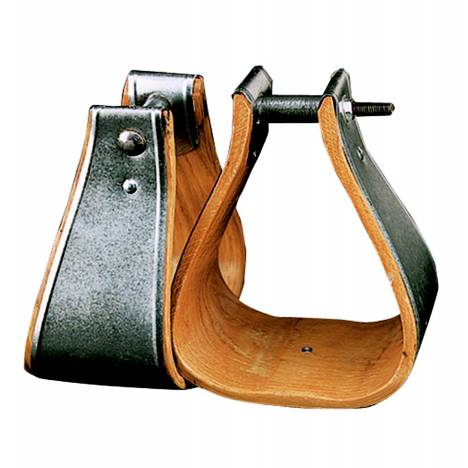 Weaver Leather Wooden Bound Military Stirrups