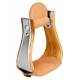 Weaver Leather Wooden Bell Stirrup W/Leather Treads