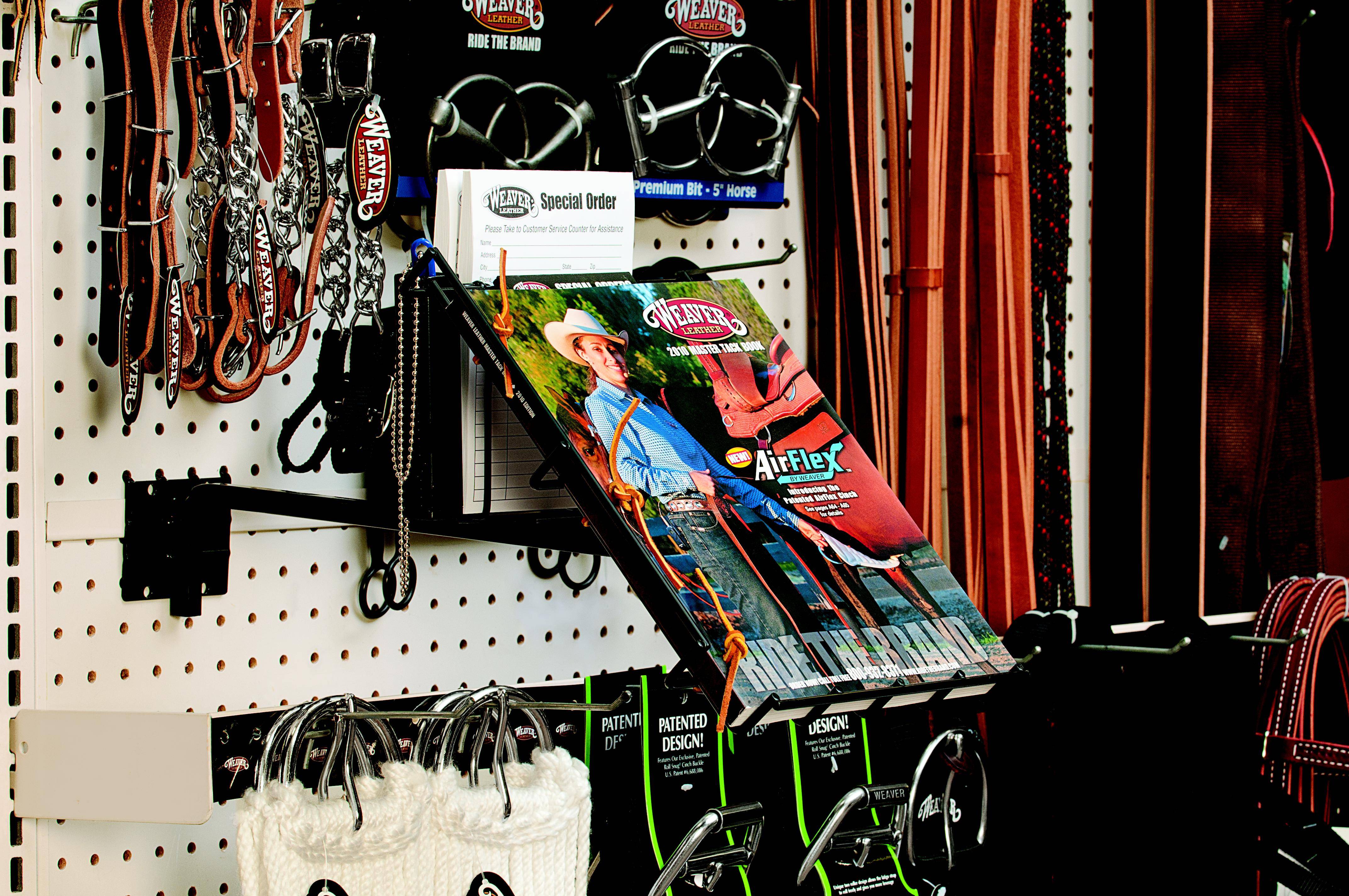 Weaver Leather Catalog Display Rack Equine