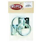 Weaver Leather Bagged Tie Ring Plates