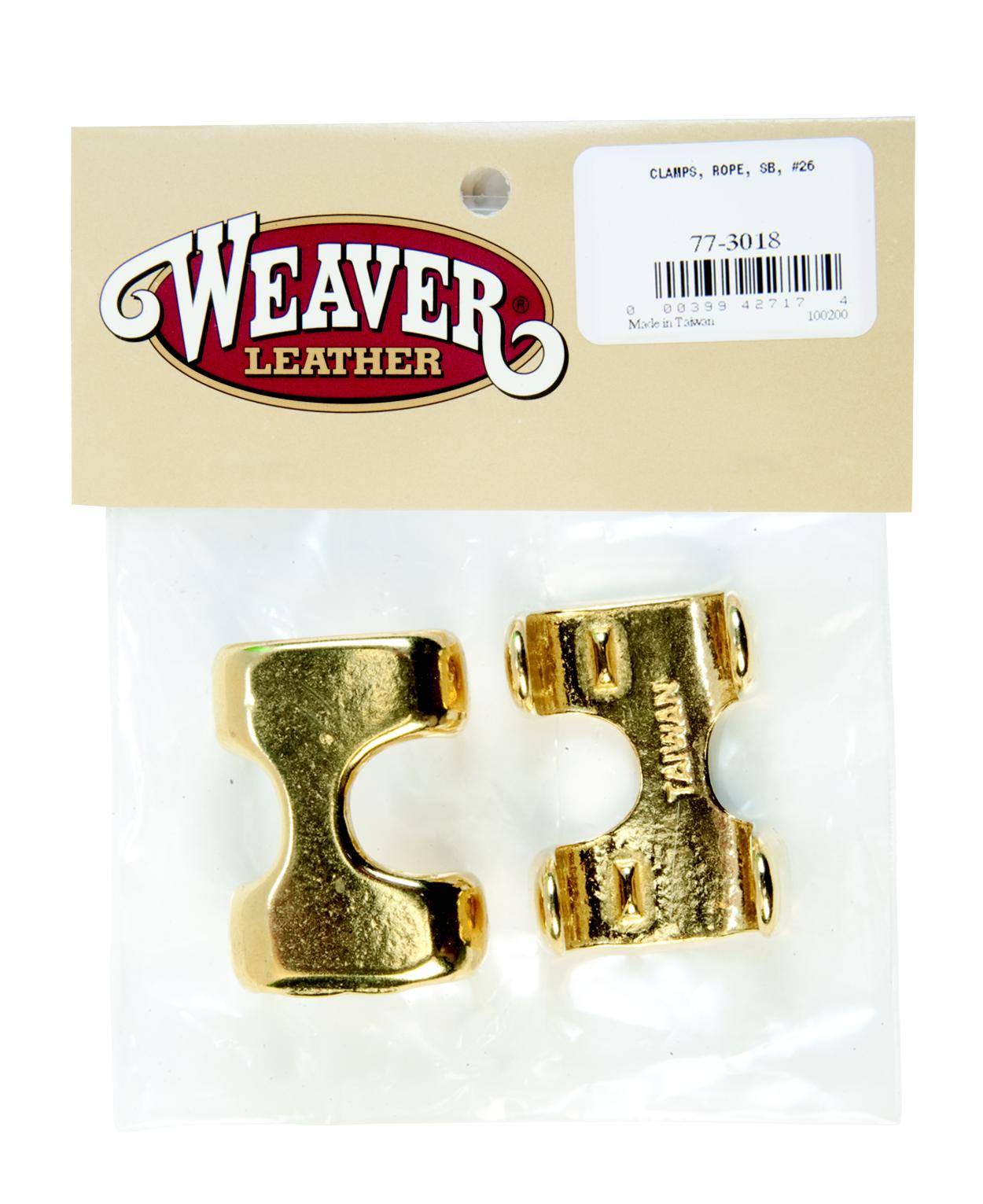 Weaver Leather Bagged 26 Rope Clamps