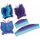 Butterfly Brush & Comb Collection - 4 Piece