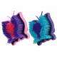 Tough-1 Butterfly Palm Grip Medium Brushes - 6 Pack