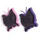 Tough-1 Butterfly Palm Grip Mane/Tail Brushes - 6 Pack