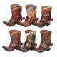 Gift Corral Cowboy Boot Toothpick Holder