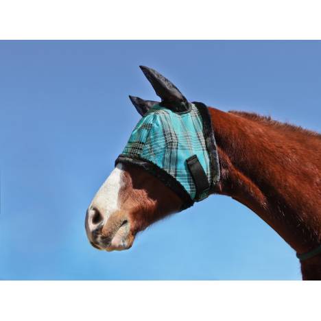 Kensington Signature Fly Mask with Ears and Fleece Trim