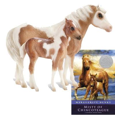 Breyer Traditional Series Misty & Stormy Model & Book Set