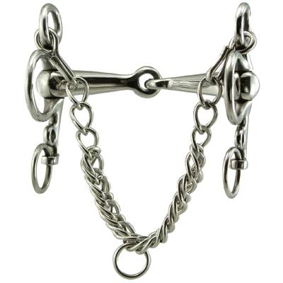 Jointed Small Ring Pelham Bit