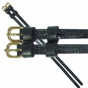 English Military Spur Strap with Brass Buckle
