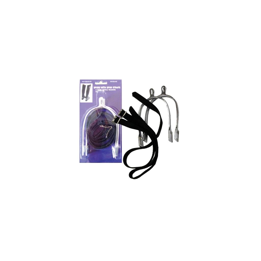 Mens Humane Spur with Nylon Strap Pack