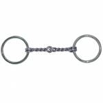 Miniature Loose Ring Malleable Iron Twisted Wire Mouth Bit