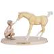 Horse Whispers Girl Talk Figurine