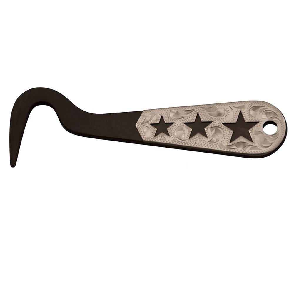 Silver Overlay Hoof Pick - Three Star