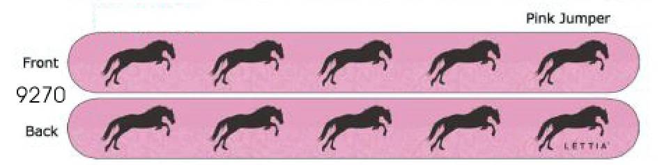 Lettia Pink Jumper Emery Board