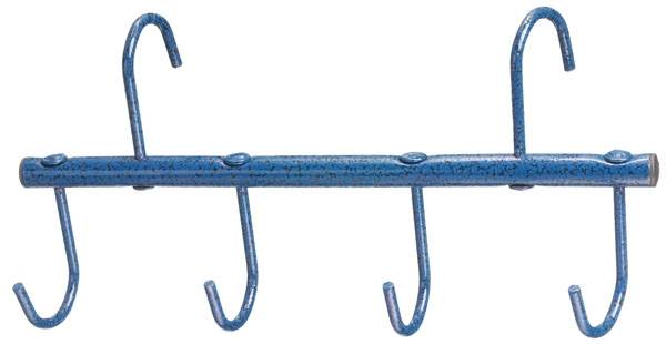 Tough-1 Traveling Tack Rack - Hammered Finish