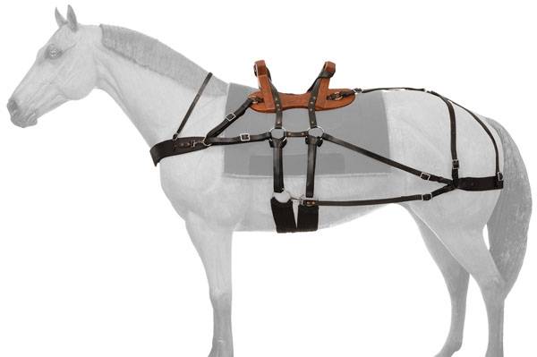 Tough-1 Classic Sawback Pack Saddle