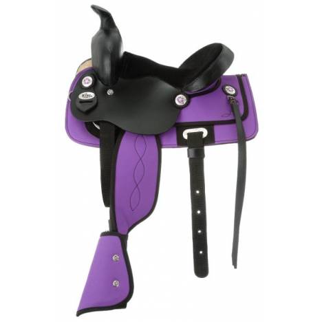King Series Krypton Synthetic Pony Saddle Package