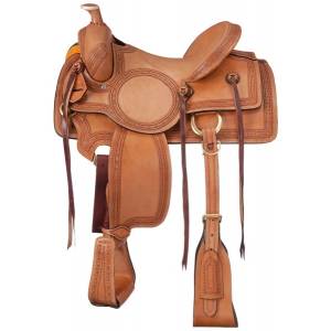 Royal King Red Oak Rancher Saddle