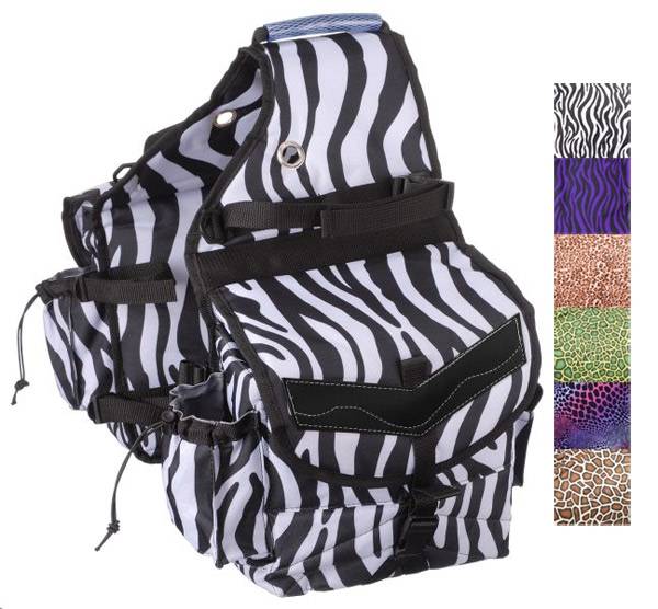 61-7395-752-0 Tough-1 Multi-Pocket Insulated Nylon Saddle Bag -  sku 61-7395-752-0