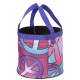 Tough-1 Final Touches Grooming Caddy - Candy Peace Print