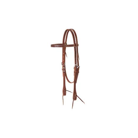 Barbed Wire Browband Headstall