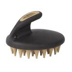 Weaver Leather Palm Held Coarse Curry withLarge Rubber Bristles