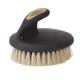 Weaver Leather Palm Held Face Brush with Soft Bristles