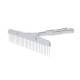 Skip Tooth Comb with  Aluminum Handle & Replaceable Stainless Steel Blade