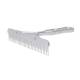 Blunt Tooth Fluffer Comb w/ Aluminum Handle & Replaceable Stainless Steel Blade
