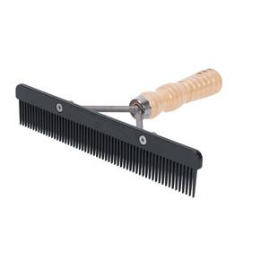 Weaver Show Comb with Wood Handle and Replaceable Black Plastic Blade