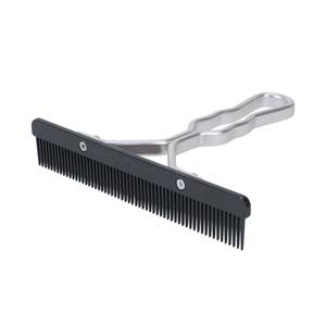 Weaver Show Comb with Aluminum Handle and Replaceable Black Plastic Blade