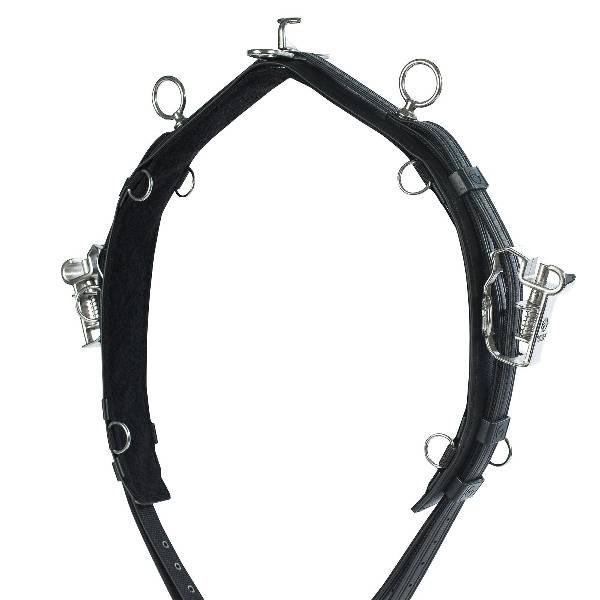 Synthetic for Harness Racing Stainless Steel Finn-Tack QH Racing Saddle Pro