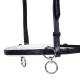 HorZe Head Halter with  Martingale Ring