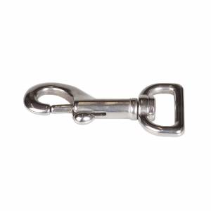 Finn Tack Stainless Steel Overcheck Snap for Synthetic Bridle