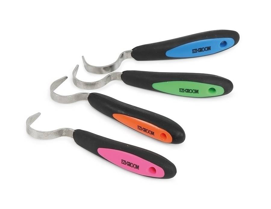 Ezi-Groom by Shires Stainless Steel Hoof Pick