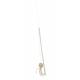 Catit Cat Eco Terra Cat Toy with Catnip - Linen Ball on a Stick