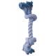 Dogit Baby Blue Cotton Rope Bone Dog Toy