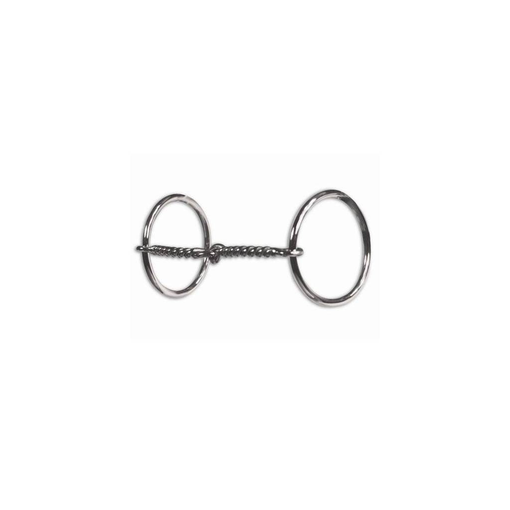 Brittany Pozzi O Ring Twisted Wire Snaffle