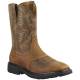 Ariat Mens Sierra Square Toe Safety Toe Boot - Aged Bark