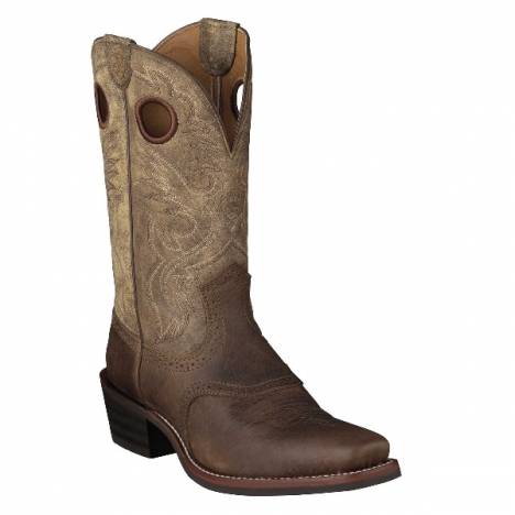 Ariat Mens Heritage Roughstock - Earth Brown Bomber