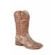 Roper Women's Bling Square Toe Glitter Cowgirl Boots