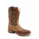 Stetson Ladies Hand Tooled Cowgirl Boots