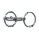 Gina Miles Ring Gag Double Snaffle Bit