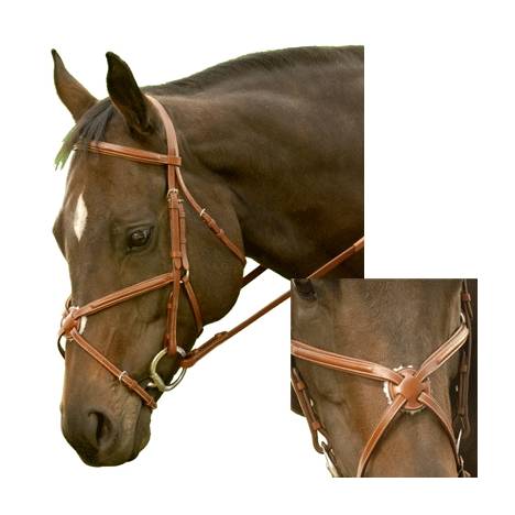 Exselle Elite Plain Raised Jumper Bridle