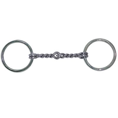 Miniature Loose Ring Twisted Wire Bit