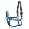 Perri's Leather Ribbon Safety Halter - Hippos