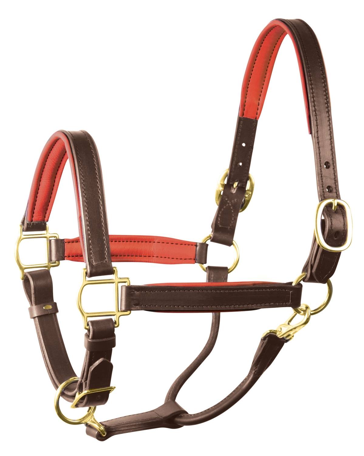 Perri's 1" Soft Padded Leather Replacement Crown Piece for Halter