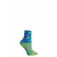 JoJoSox Kids Paddock Tuff Cuff Coolmax Sock - Wild Horses - Multi Neon
